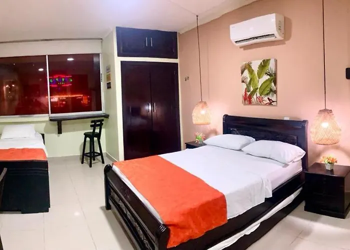 Comodo Apartaestudio 211B Cartagena Bocagrande Cerca A La Playa